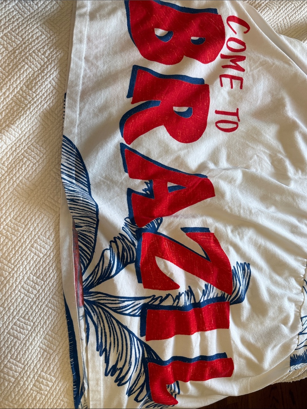FARM Rio White Maxi Dress with Red & Navy Toucan Print - Picture 6 of 7